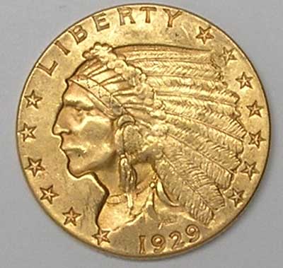1929-2-1/2--Dollar-Indian