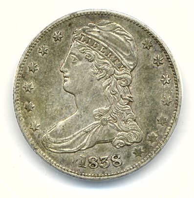 1834-Bust-Half