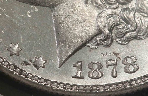 1878-P-Morgan-Dollar-VAM-85-New-Discovery!-New-B1-Reverse!