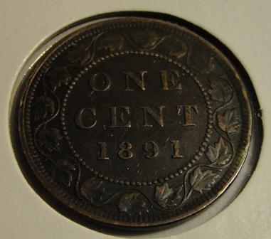 Canada-Large-Cents-1891-Three---Opinions-Please