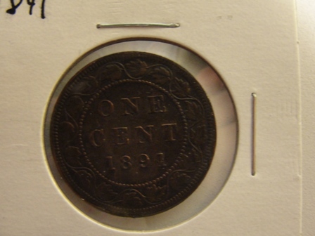 Canada-Large-Cents-1891-Six
