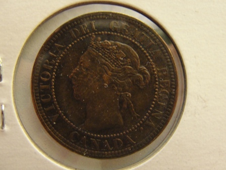Canada-Large-Cents-1891-Six