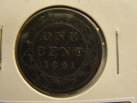 Canada-Large-Cents-1891-Six