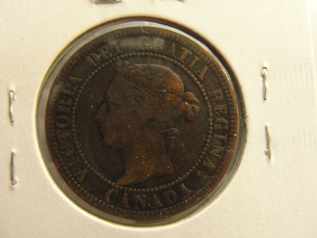 Canada-Large-Cents-1891-Six