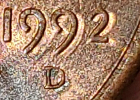 1992-Lincoln-Penny-DDO?