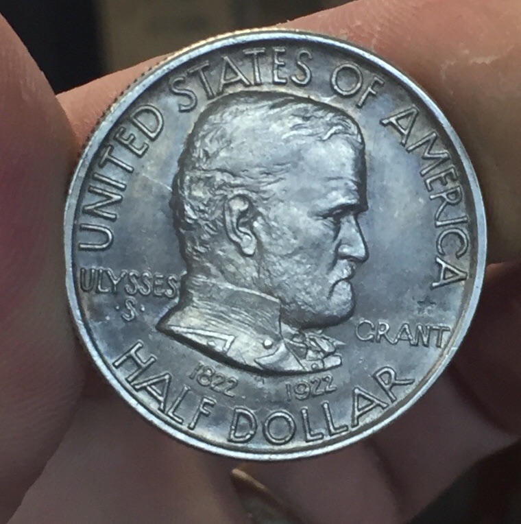 1922-Ulysses-S-Grant-Half-With-Star-Grading!