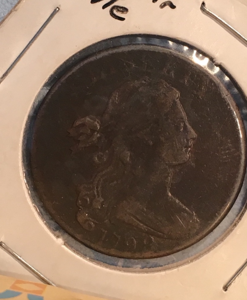 1798-Draped-Bust-Cent-Type-2-For-Grading