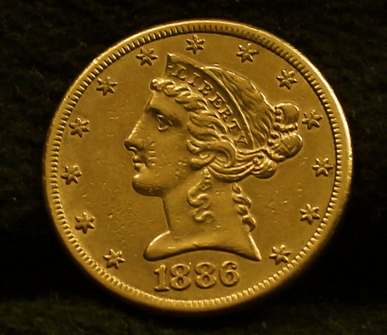 $5-Liberty-Head-Gold---Circulated---Grade?