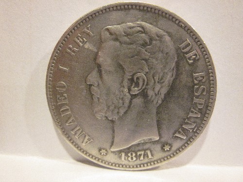 1871-5-Pesetas-Coin-Found