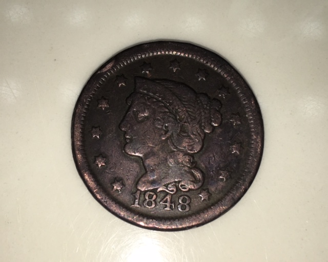 1848-Large-Cent-What-Is-Your-Opinion-On-This?