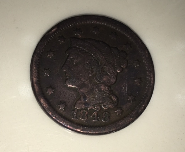 1848-Large-Cent-What-Is-Your-Opinion-On-This?