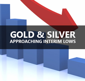 Gold-&-Silver-Approaching-Interim-Lows