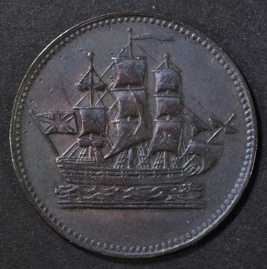 1835-Ships-Commerce-Colonies-Half-Penny