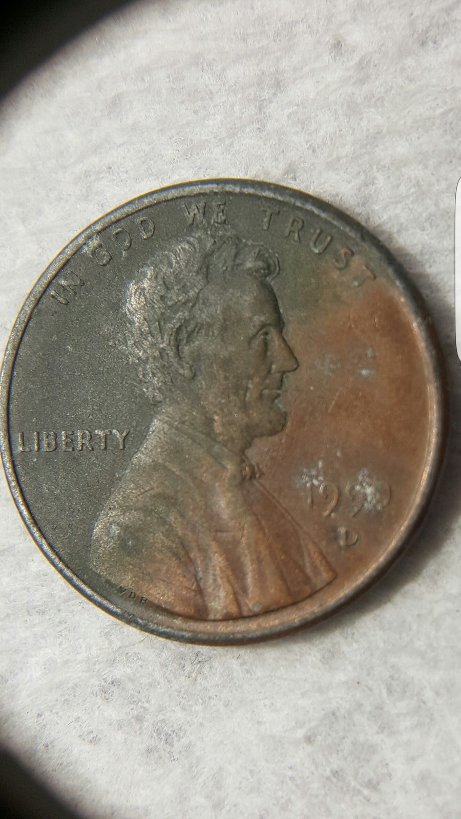 Opinion-Of-This-Lincoln-Cent...two-Colors..missing-Some-Clad?