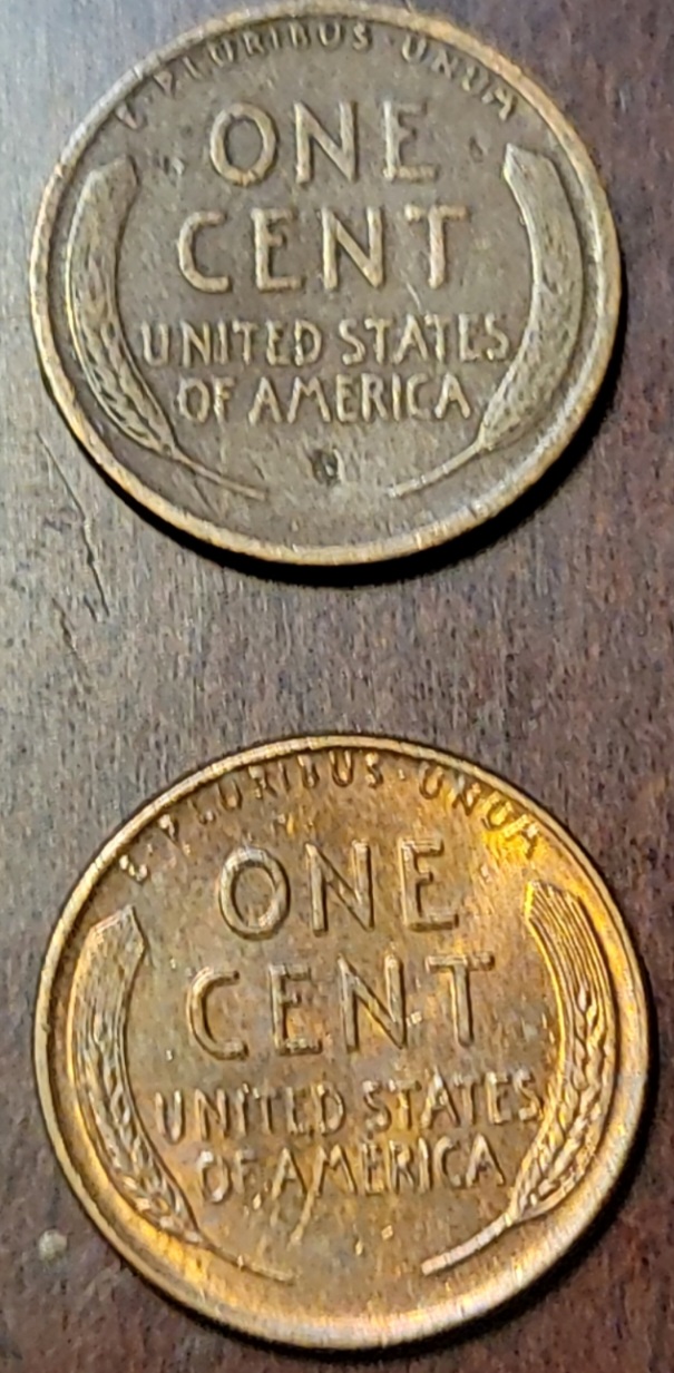 1910-And-1948-Wheat-Pennies