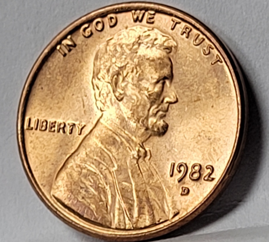 1982-D-Lincoln-Cent---Zinc--For-Grading.