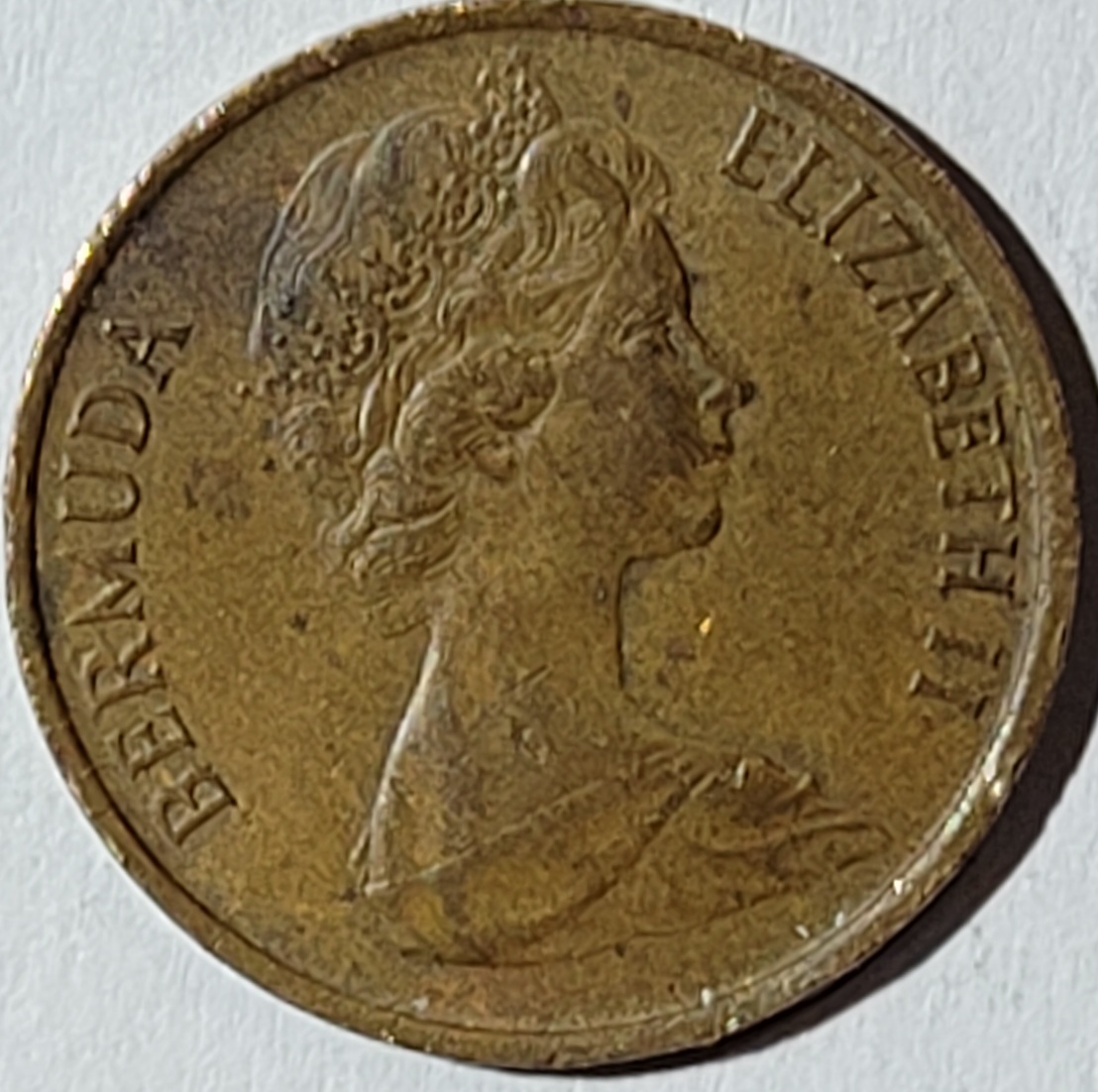 1970-Bermuda-One-Cent--Boar
