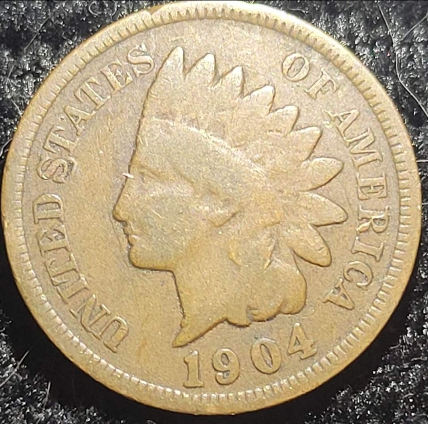 1904-Indian-Head-Cent--Odd-Mark-Under-S