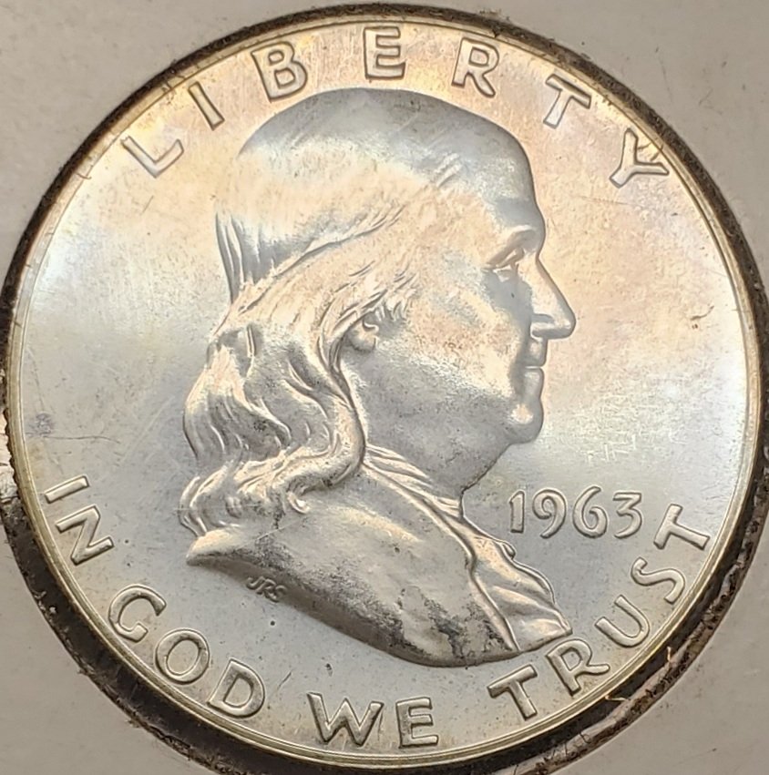 1963-Franklin-Half-Dollar-For-Grading