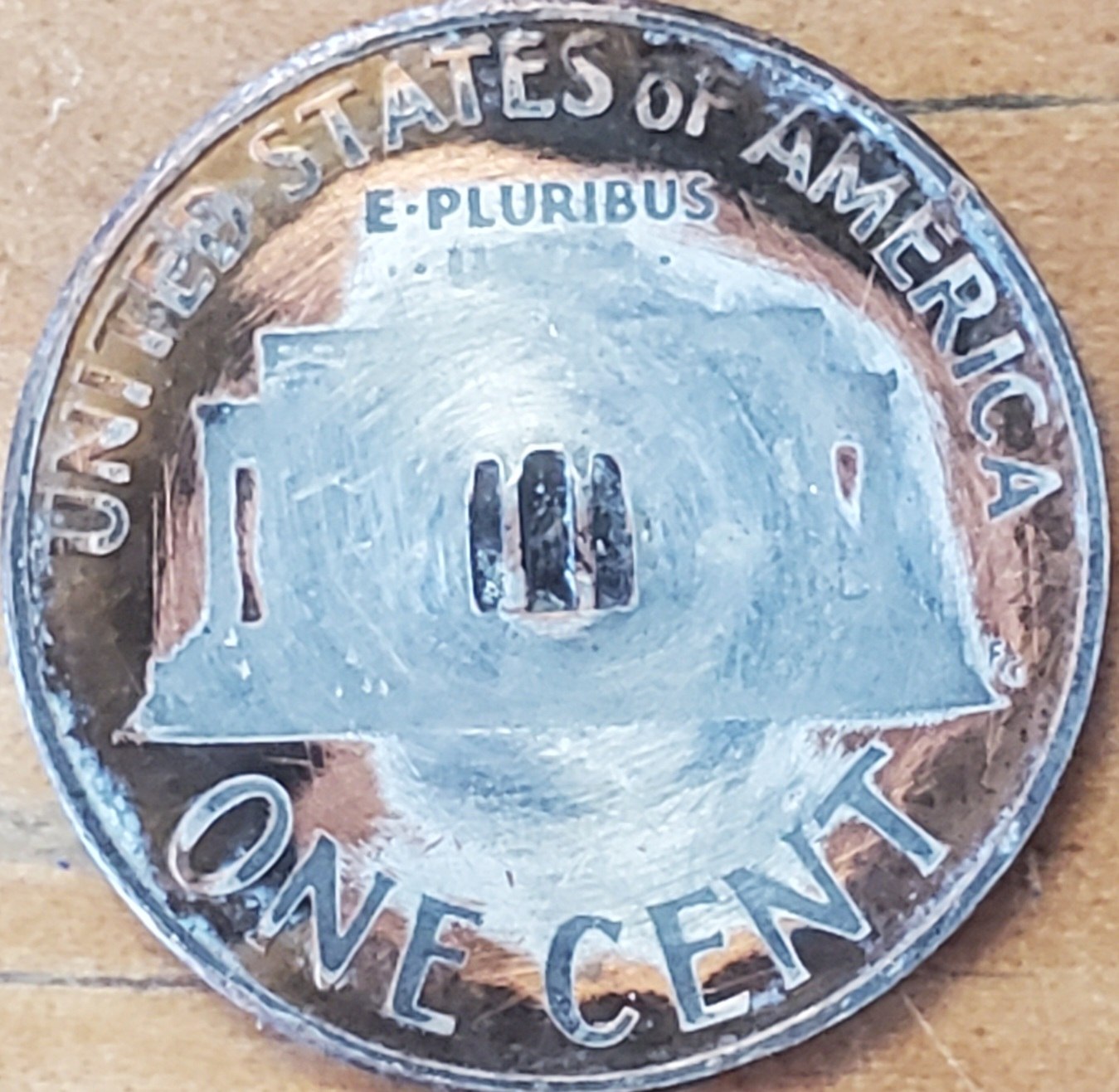 More-Good-Ole-Fashion-Fun-With-A-Sanding-Device-On-This-2007-D-Lincoln-Cent?