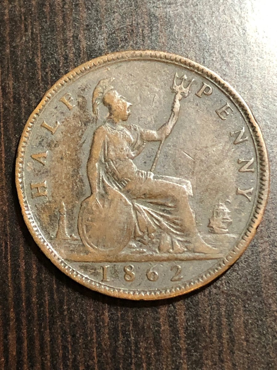 1862-Half-Penny-Identification