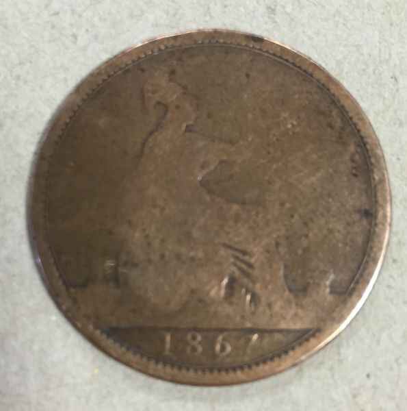 1867-Penny-With-Altered-Victoria
