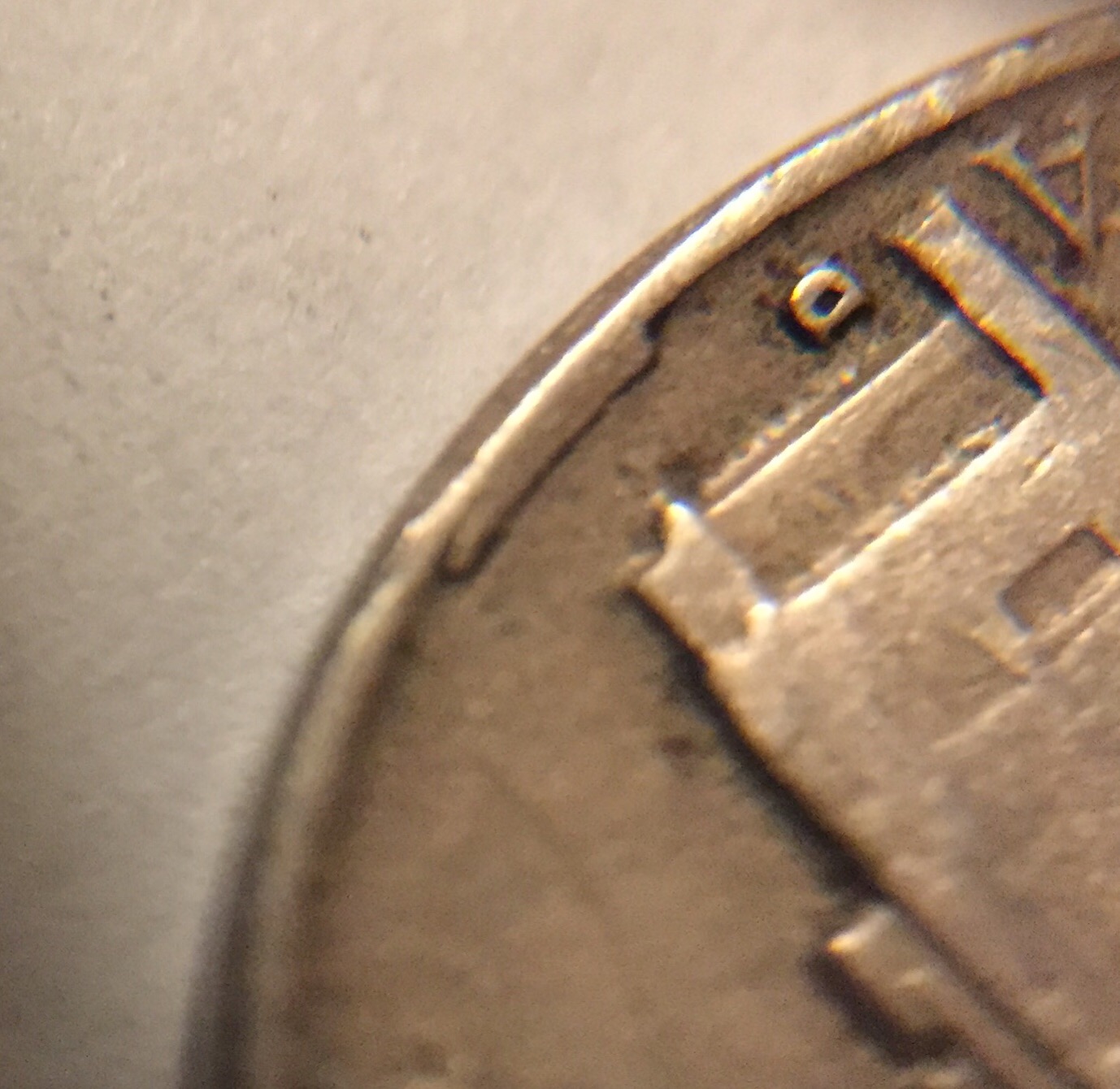 1953-D-Jefferson-Nickel-Error,-Rim-Cud?