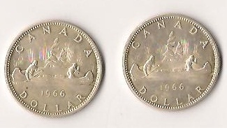 1966-Canadian-Dollar-Coin
