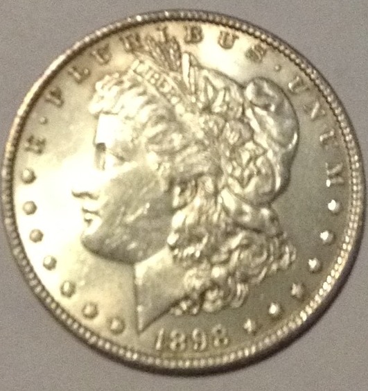 Small-Collection-Of-Morgan/Peace-Dollars-For-Grading.