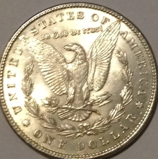 Small-Collection-Of-Morgan/Peace-Dollars-For-Grading.