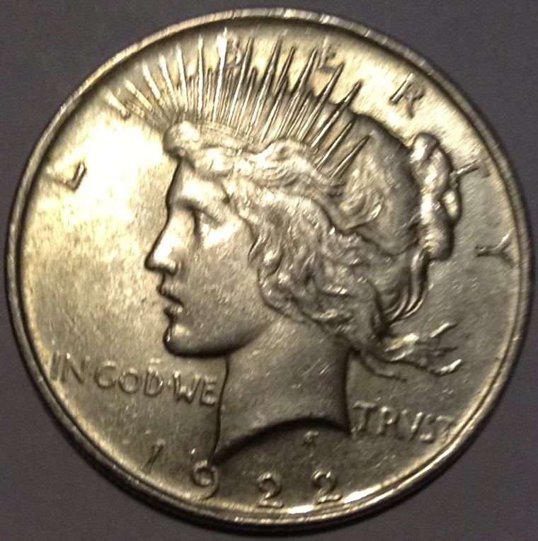 Small-Collection-Of-Morgan/Peace-Dollars-For-Grading.