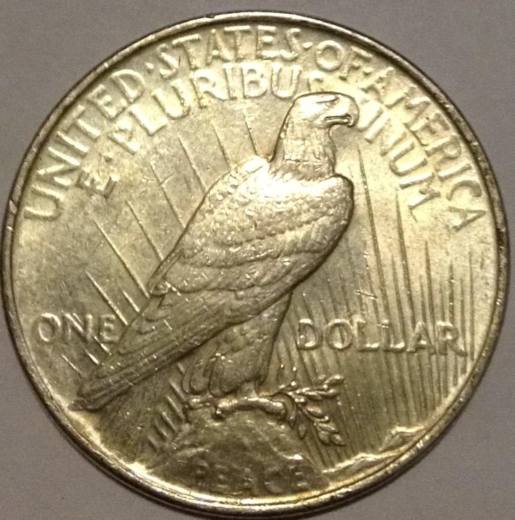 Small-Collection-Of-Morgan/Peace-Dollars-For-Grading.