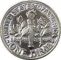 1961-Proof-Roosevelt-Dime