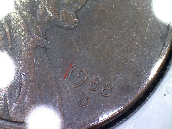 Crooked-1-1988-D-Penny