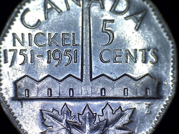 1951-Nickel-Double-H-P