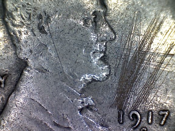 1917-S-Penny-Rotated-And-Not-Copper-?