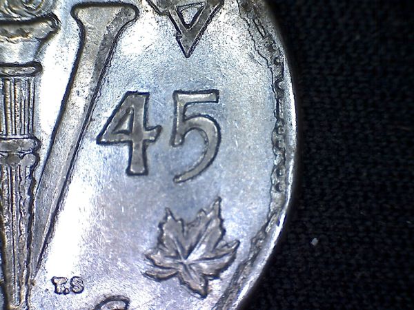 1945-Victory-Nickel-,-Date-Side-Mortar-Set
