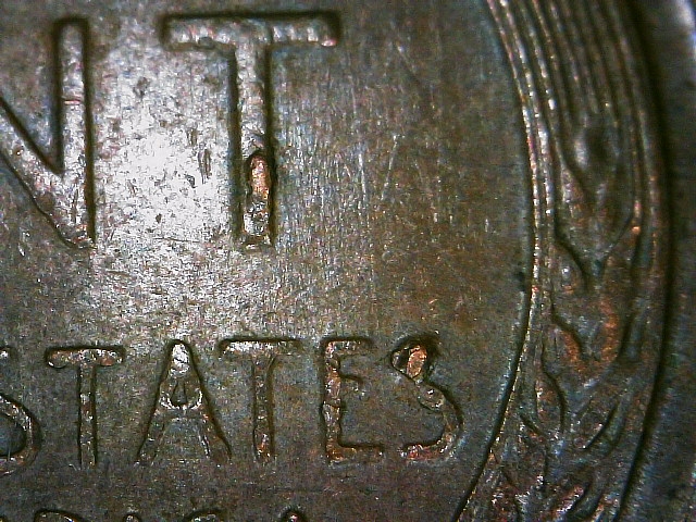 1955-P-Cent-With-A-Straight-Clip-And-Struck-On-A-Tapered-Blank