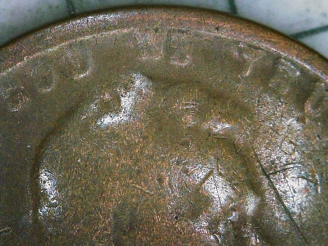 1925-S-Penny-Struck-Through-A-Late-Stage-Die-Cap?