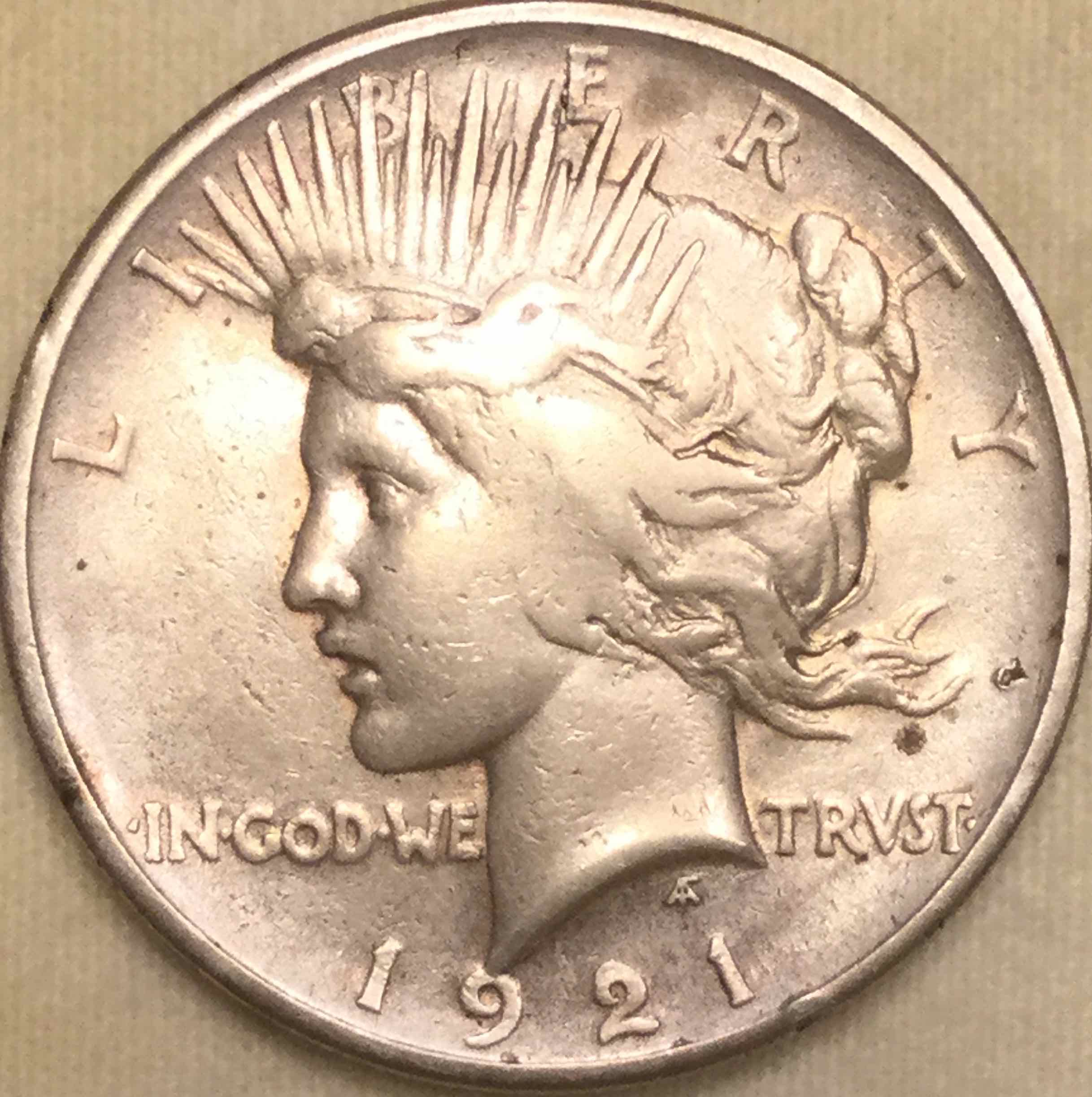 1921-Peace-Dollar---Matte...sandblast...or-Just-World-Weary?