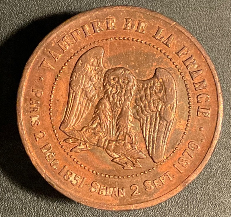 French-Empire-Napoleon-Satire-Coin