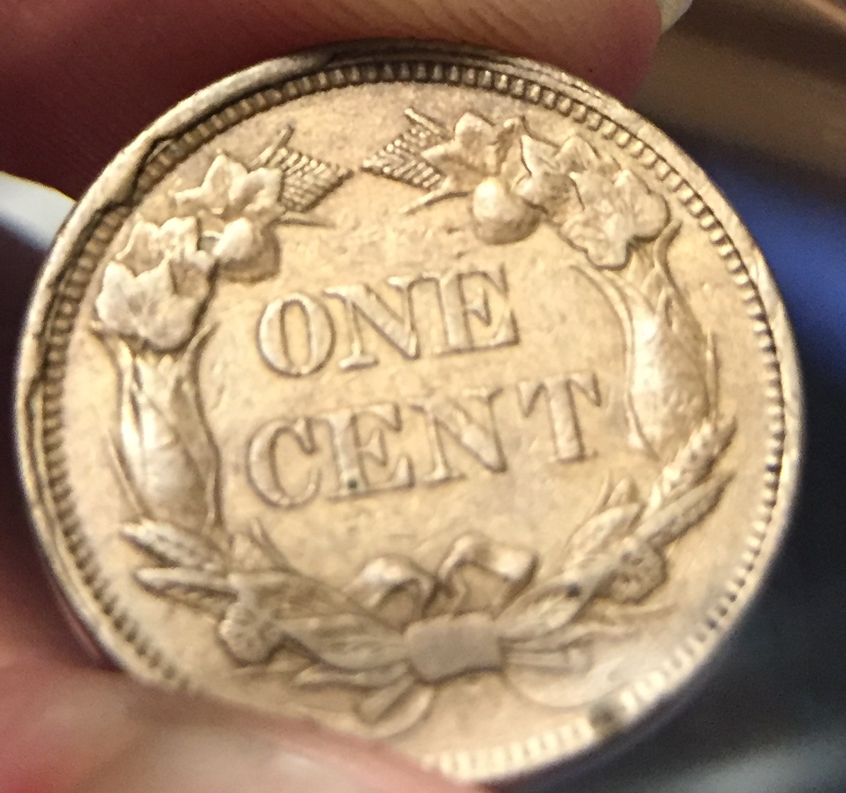 1858-Flying-Eagle-Cent-For-Grading-And-Rim-Error-ID