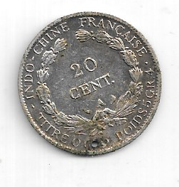 1901-French-Indo-China-20-Centimes:-Real-Or-Fake?