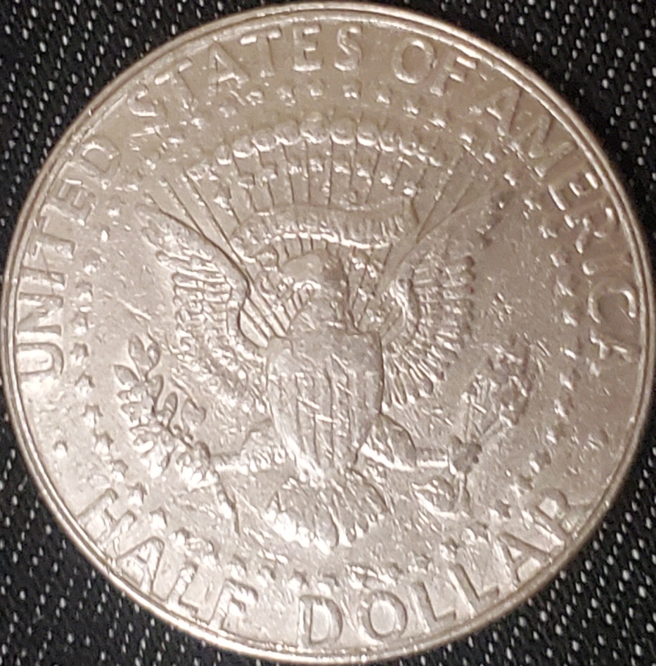 Kennedy-Half---Bicentennial-Mule-With-A-Rotated-Die-!-Incorrect-Reverse.