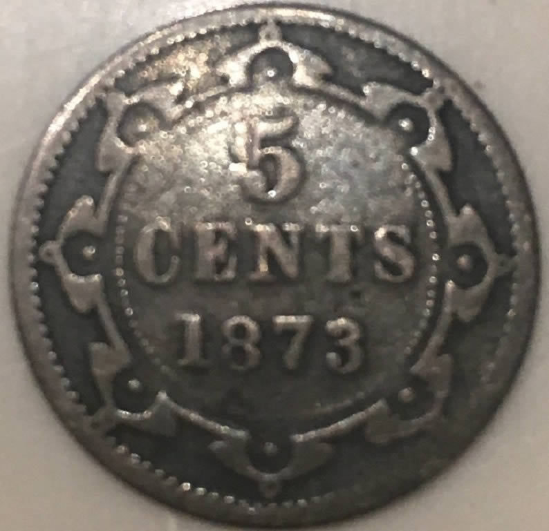 1873---5-Cent---Newfoundland