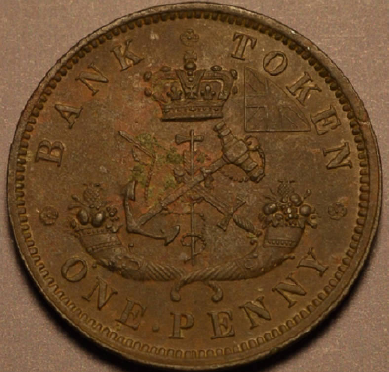 1854-Bank-Of-Upp.-Can.-Penny.-Grade?