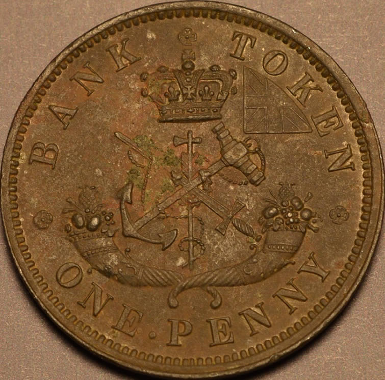1854-Bank-Of-Upp.-Can.-Penny.-Grade?