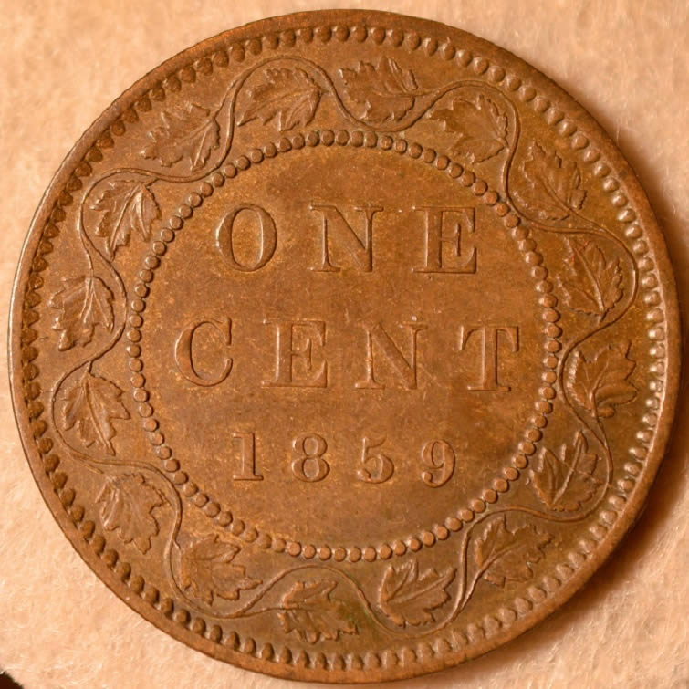 1859-1-Cent.-Low-9-,-For-Grade-And-Thoughts