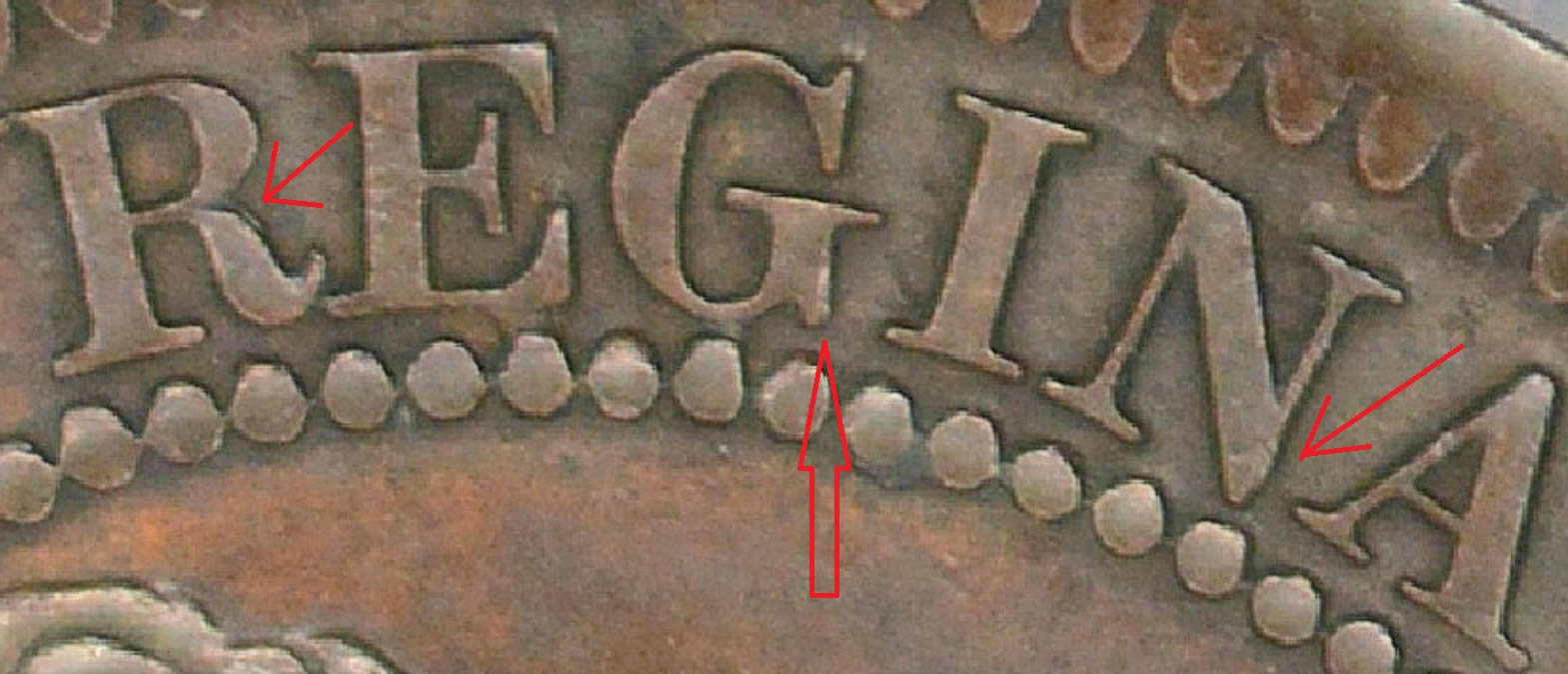 1859-1-Cent.-Die-Cracks-And-Rp's-?