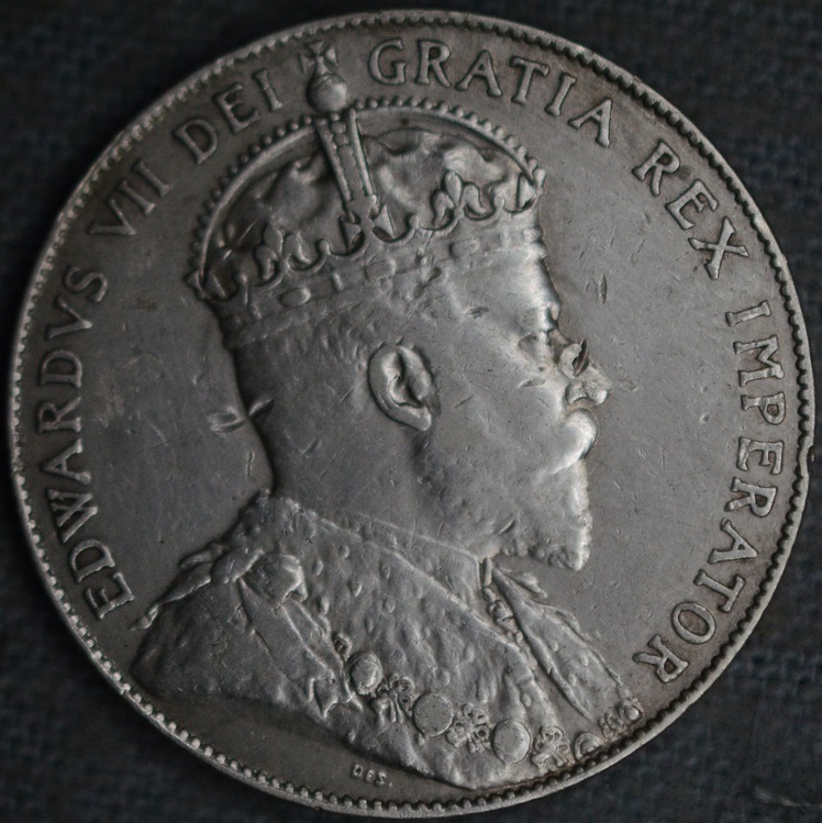 1910-50-Cent-Piece.-Vicky-Leaves?